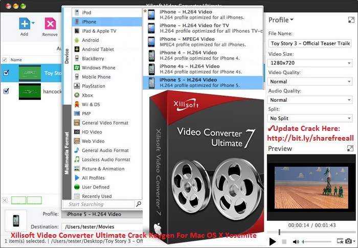 xilisoft video converter mac keygen broken